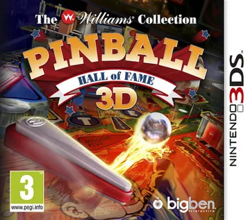 Pinball Hall of Fame 3D - The Williams Collection (Europe)(En,Fr,Ge,It,Es) box cover front
